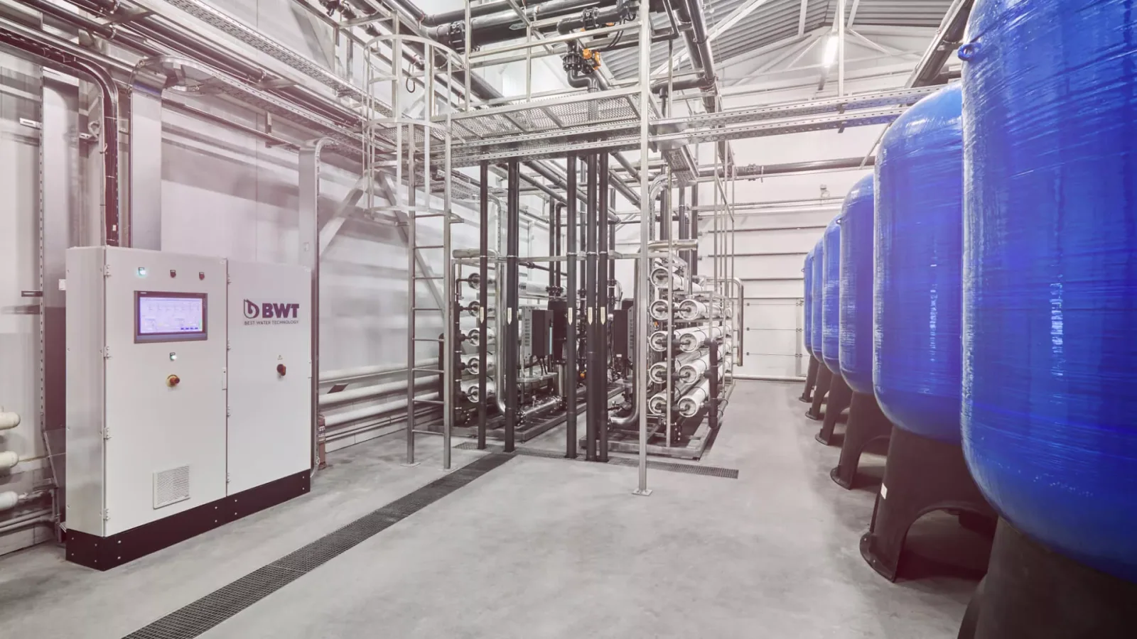 Industrial water treatment