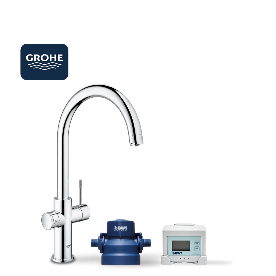 Комплект подключения AQA Drink Pure 2.0 со смесителем Grohe для фильтра под мойку